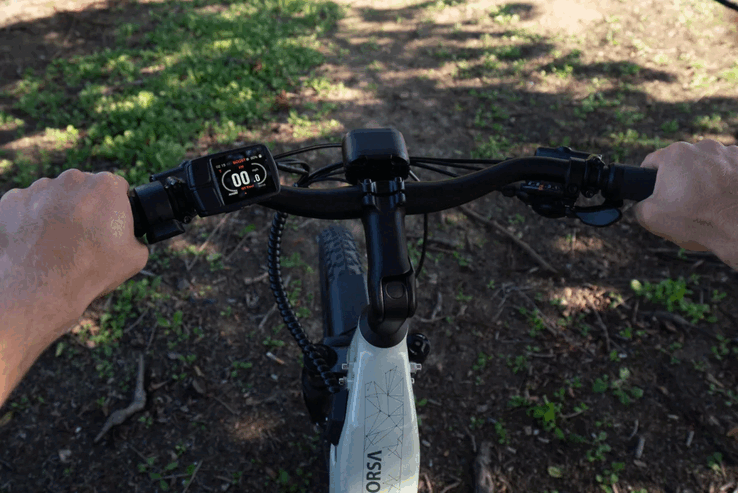 De Ride1Up Vorsa heeft een nieuw LCD-kleurenscherm (Afbeelding bron: Ride1Up)