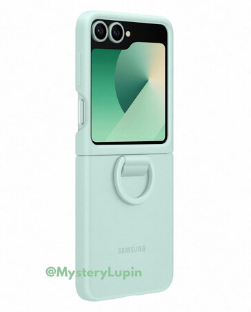 De Galaxy Z Flip6. (Afbeeldingsbron: @MysteryLupin)