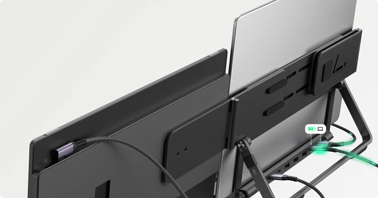 De Snap Stand Pro heeft een ingebouwd dockingstation (Afbeelding bron: Jsaux)