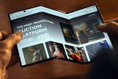 Samsung hoopt dat zijn 'tri-fold' 'de beste' zal zijn, niet de eerste. (Afbeeldingsbron: Huawei)