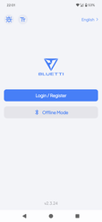 Account of offline modus