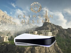 Banner voor Crimson Desert PS5-versie met Pywel