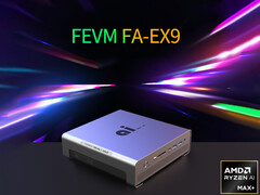 De FEVM FA-EX9 begint bij ongeveer $1.943 in China. Afgebeeld: de Strix Halo mini PC. (Afbeelding bron: FEVM - bewerkt)