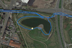 GPS-test: Huawei Mate 20 - Fietsen rond een meer