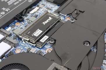 Toegankelijke 2x SODIMM slots