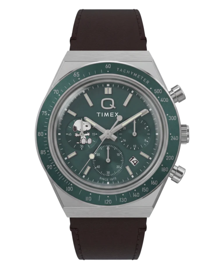 Peanuts x Q Timex Chronograaf TW6A04400