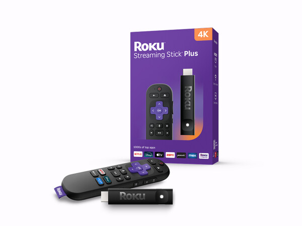 De Roku Streaming Stick Plus 2025 kost $10 meer, maar ondersteunt 4K HDR-streaming. (Afbeeldingsbron: Roku)