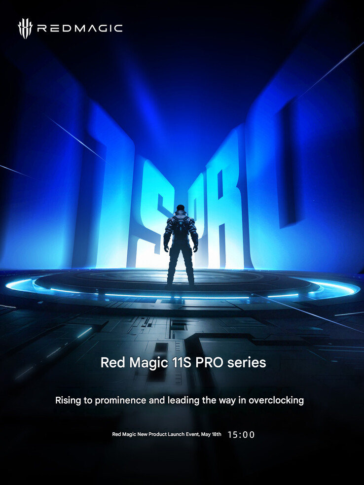 De teaserafbeelding van de RedMagic 11S Pro-serie (machine vertaald)