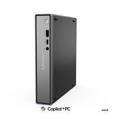 De Lenovo ThinkCentre neo 55q begint bij 499 dollar en wordt aangedreven door een AMD Ryzen AI-processor. (Afbeeldingsbron: Lenovo)