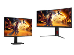 De Agon CU34G4Z en Agon 25G4SXU worden tegelijkertijd gelanceerd. (Afbeeldingsbron: AOC - bewerkt)