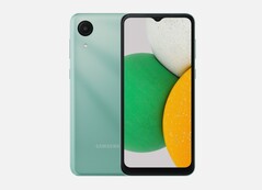 De Galaxy A04 Core behoudt het design van zijn voorganger, maar met verschillende kleuropties. (Afbeelding bron: Roland Quandt & WinFuture)