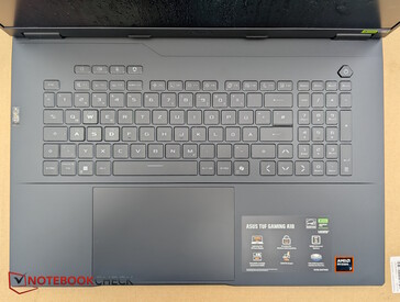 Toetsenbord en touchpad