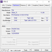 CPU-Z moederbord