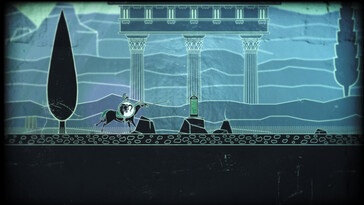 Een afbeelding van Nikandreos in Apotheon.
