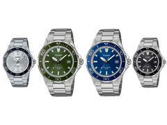 De vier uitgelekte Casio MTD-145-duikershorloges
