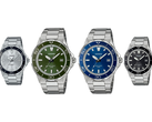 De vier uitgelekte Casio MTD-145-duikershorloges