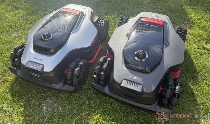 Mova LiDAX Ultra AWD (rechts) en Dreame A3 AWD Pro (links): beoordeling en vergelijking