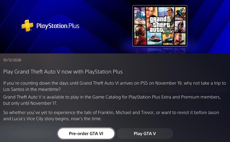 Bericht verzonden naar PlayStation Plus-leden.