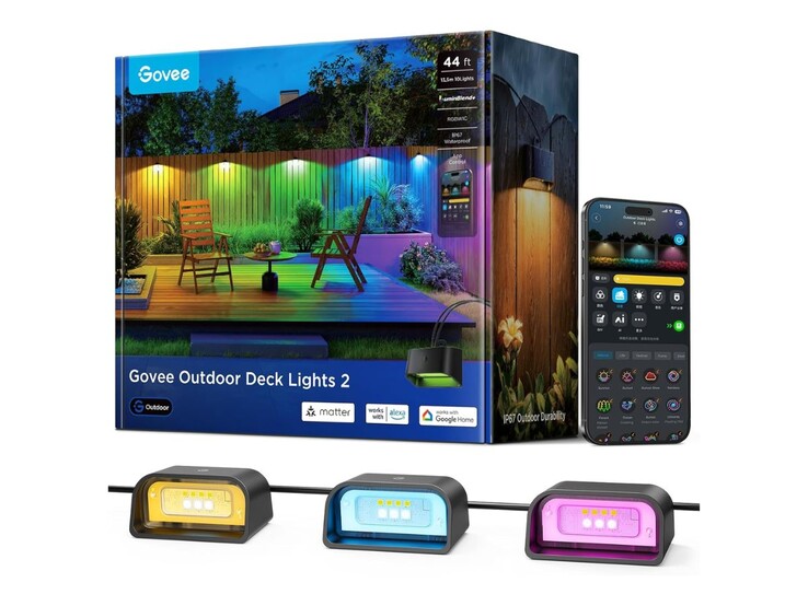 De Govee Outdoor Deck Lights 2