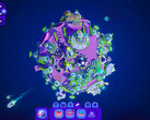 In Star Birds van Kurzgesagt ontgint u grondstoffen op asteroïden en gebruikt u deze grondstoffen om uw vogelbeschaving uit te breiden. (Afbeeldingsbron: Steam)