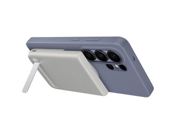 Hij heeft ook een inklapbare kickstand voor handsfree gebruik