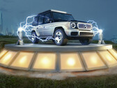 De elektrische G-klasse met de naam Mercedes EQG krijgt mogelijk een handige off-roadfunctie die bekend is van de Rivian R1T (Afbeelding: Mercedes)