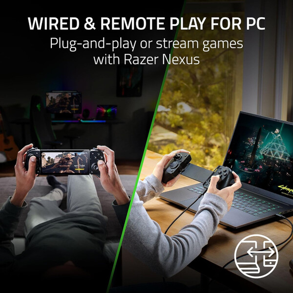 Zowel de Razer Kishi V3 Pro als de Kishi Ultra kunnen gebruikt worden als draadloze controller met een PC. Helaas werken ze niet met Macs. (Afbeeldingsbron: Razer)