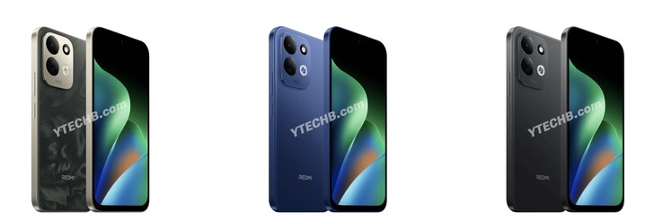 Uitgelekte afbeeldingen van de Xiaomi Redmi 17 4G.