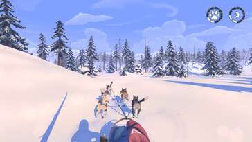 Afbeelding: Een screenshot uit de gameplay van *The Red Lantern*.