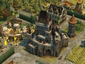 Een afbeelding van een kasteel in Anno 1404 – History Edition.