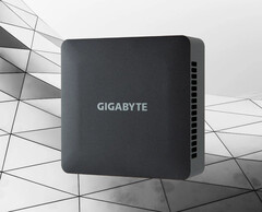Gigabyte zal zijn nieuwe BRIX mini-PC&#039;s verkopen met een keuze uit drie Barcelo-R APU&#039;s. (Afbeelding bron: Gigabyte - bewerkt)