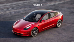Een gebruikte Model 3 komt nu in aanmerking voor belastingvoordelen, maar een nieuwe niet (afbeelding: Tesla)
