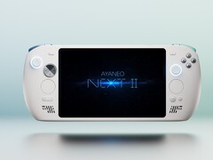 De Ayaneo Next II zal een 9,06-inch 165Hz OLED-scherm hebben. (Afbeeldingsbron: Ayaneo)