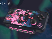 De CRKD Neo S Linkin Park 5-Fret Fortnite Festival Edition draadloze gamecontroller heeft Hall-effect thumbsticks (Afbeelding bron: CRKD)