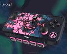 De CRKD Neo S Linkin Park 5-Fret Fortnite Festival Edition draadloze gamecontroller heeft Hall-effect thumbsticks (Afbeelding bron: CRKD)