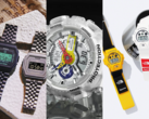 Van links naar rechts (op de foto): De rag &amp; bone × Casio Vintage Premium, de A$AP Ferg GA-110FRG-7AER, en Supreme × The North Face DW-6900SNF-1A. (Afbeeldingsbron: Casio. G-Central)