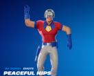 De Peaceful Hips Emote zoals te zien op de Fortnite-client (bron: iFireMonkey X)