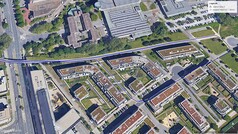 GNSS-testrit (46 mm): stadscentrum