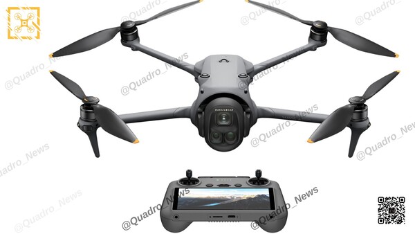 De Mavic 4 Pro. (Afbeeldingsbron: via Igor Bogdanov)