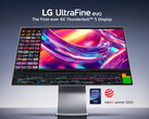 De LG UltraFine 32U990A combineert een 6K resolutie met dubbele Thunderbolt 5 poorten. (Afbeeldingsbron: LG)