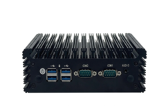 De Morefine IPC-200 fanloze mini-pc beschikt over talrijke I/O-aansluitingen