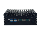 De Morefine IPC-200 fanloze mini-pc beschikt over talrijke I/O-aansluitingen