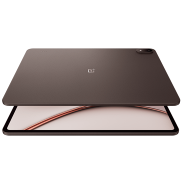 De OnePlus Pad 4 in Dune Glow afwerking.