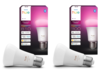 De Philips Hue A60 E27 Color ambiance 810 (links) en 1100 (rechts) slimme lampen. (Afbeeldingsbron: Philips Hue)