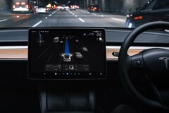 Tesla volledig zelfrijdend (onder toezicht) in actie (Afbeeldingsbron: Tesla)