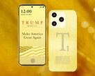 De levering van de Trump T1 Phone is nu gepland voor eind januari. (Afbeeldingsbron: Trump Mobile, bewerkt)