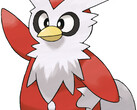Een stockfoto van Delibird (bron: PokemonDB)