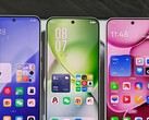 De Find X8s (midden) met enkele van zijn rivalen. (Afbeeldingsbron: Digital Chat Station)