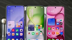 De Find X8s (midden) met enkele van zijn rivalen. (Afbeeldingsbron: Digital Chat Station)