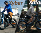 De Segway Xyber heeft een stijlvolle X LED koplamp, en de Xafari is een robuuste forens met dubbele vering. (Afbeelding bron: Segway)